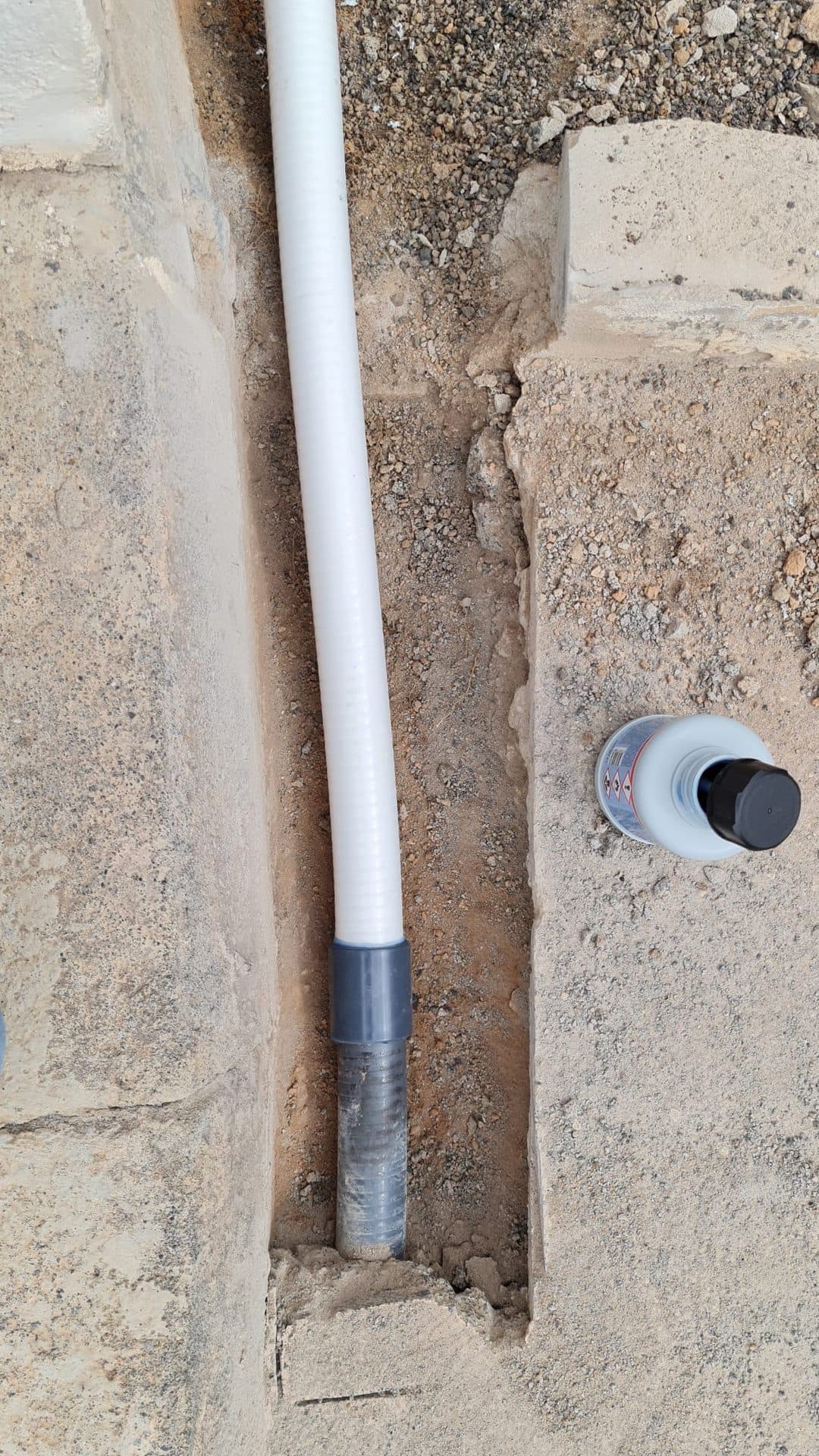 Detección de fuga de agua oculta villa Costa Teguise