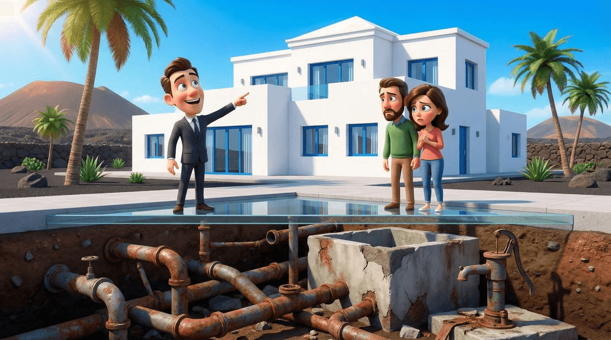 ¿Comprar una Propiedad en Lanzarote? Por Qué una Inspección de Fugas es Tan Vital Como un Informe Estructural