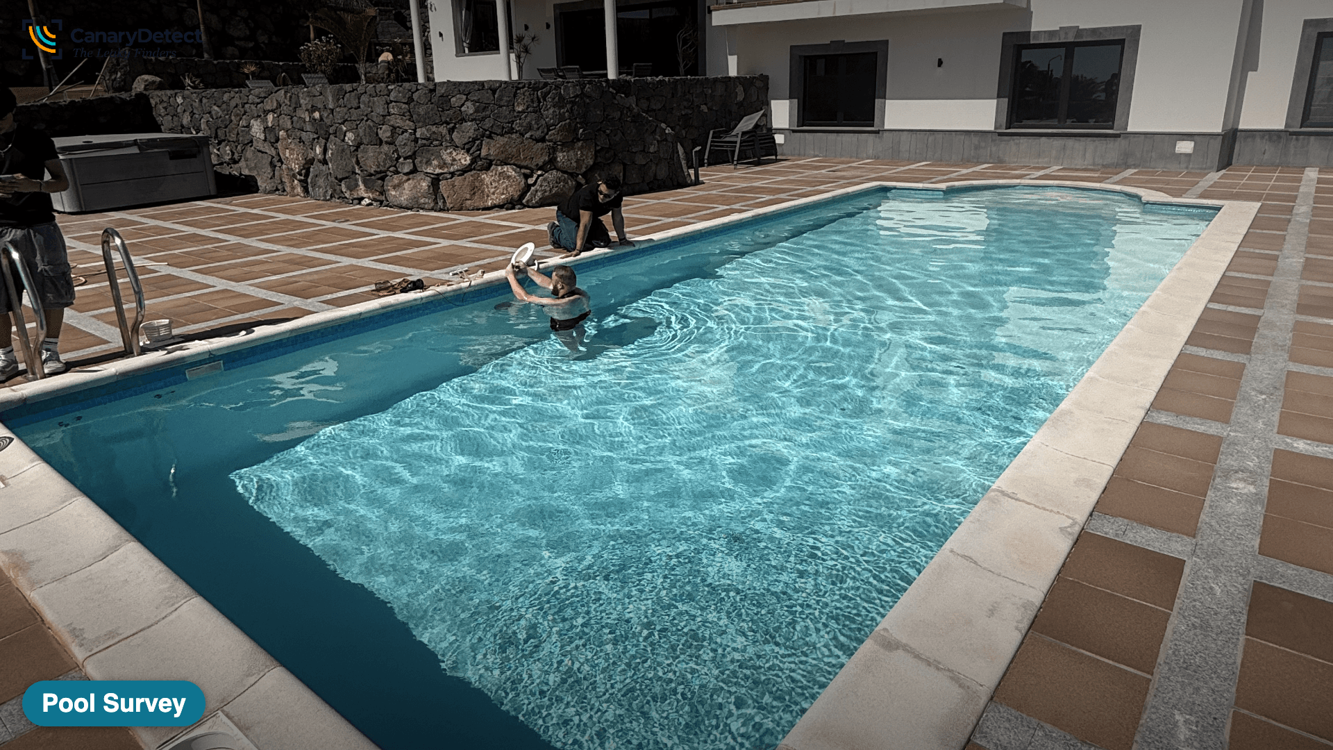 Swimming Pool Leak Detection Lanzarote