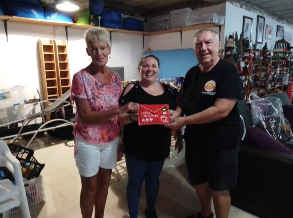 An El Atico community event — fundraising and outreach across the island