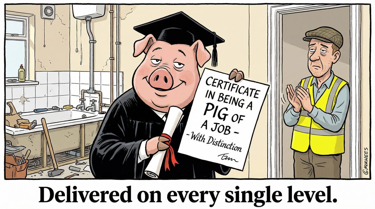 Certificado de Trabajo Cabrón, con distinción