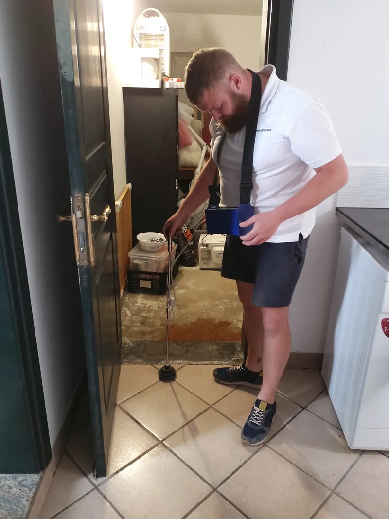 Detección de tuberías con radar de penetración terrestre