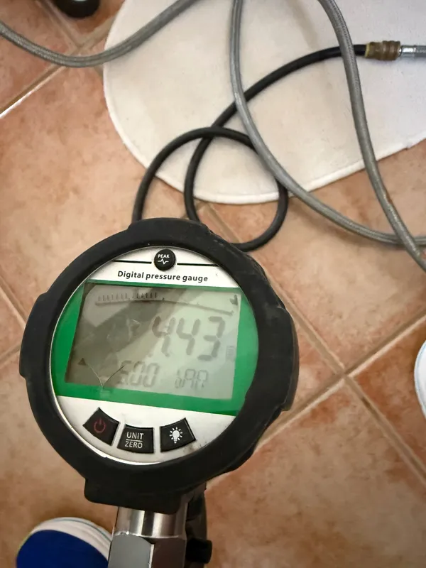 Prueba de Presión del Sistema Completo detail